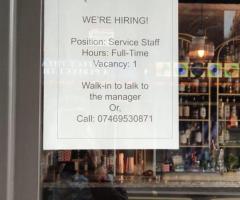 Pataka -We are Hiring Serve staff